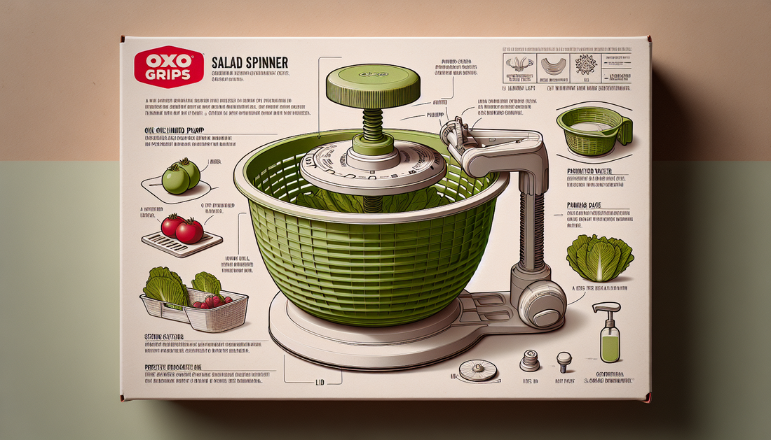 Discover the OXO Good Grips Salad Spinner for quic