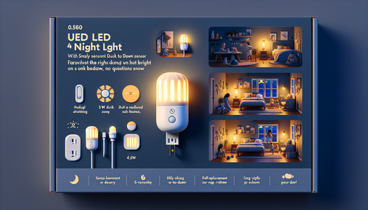 Discover the best night lights for your home! Lear