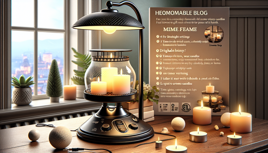 Discover the magic of the Innqoo Candle Warmer Lam