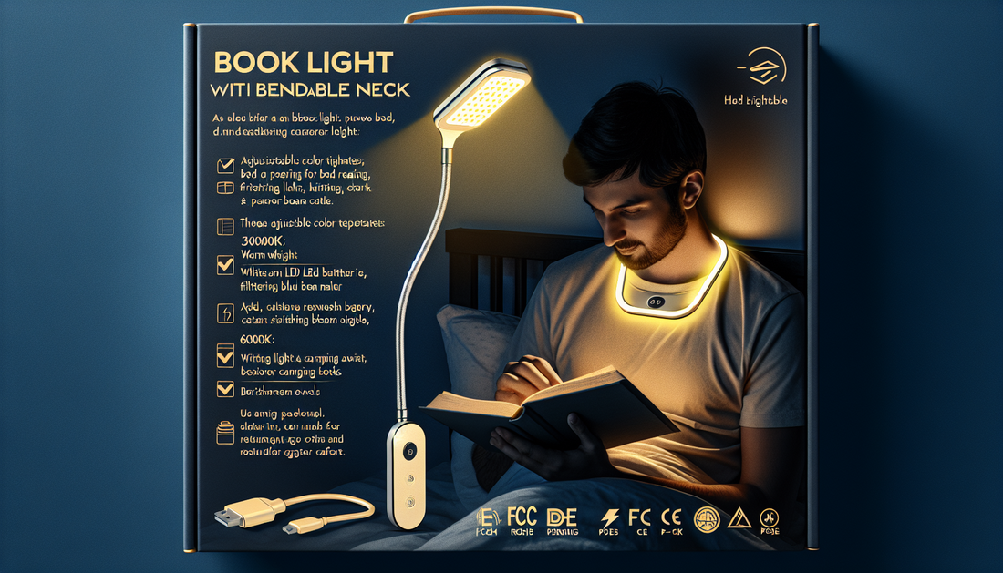 Discover the best book lights for reading at night