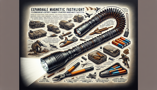 Discover the VIBELITE Extendable Magnetic Flashlig
