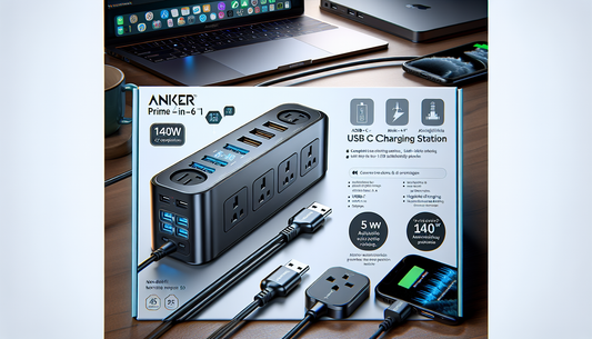 Discover the Anker Prime 6-in-1 USB C Charging Sta