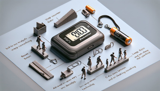 Discover the NESKLA 3D Pedometer—your simple and a
