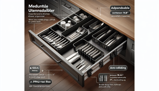 Declutter your kitchen drawers with the Aujen silv