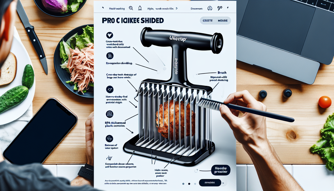 Discover the ultimate chicken shredder tool that m