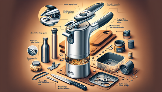 Discover the BELLA Electric Can Opener - your ulti