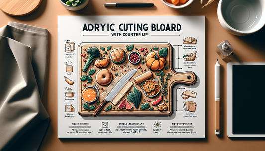 Discover the benefits of acrylic cutting boards fo