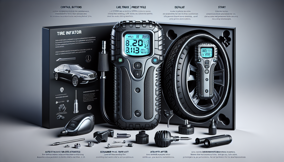 Discover the benefits of portable tire inflators. 