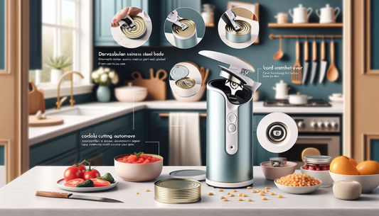 Discover how the Bella Electric Can Opener & Knife