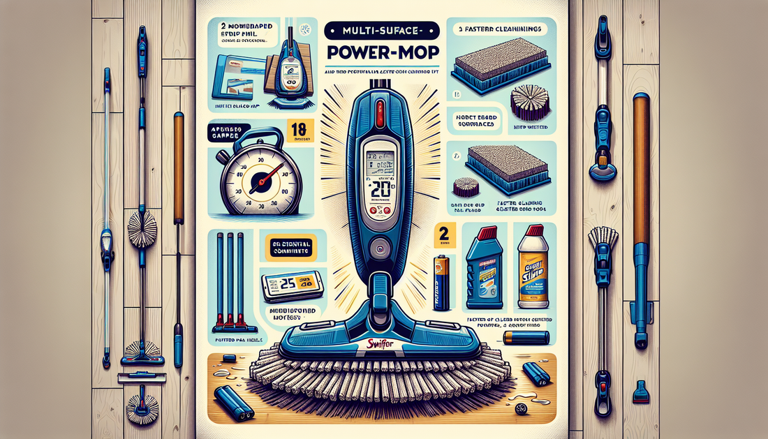Discover the magic of the Swiffer PowerMop for cle