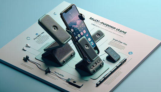Discover the ultimate phone stand with Bluetooth s