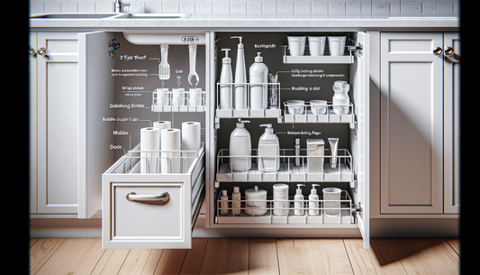 Discover how to maximize your under-sink storage w