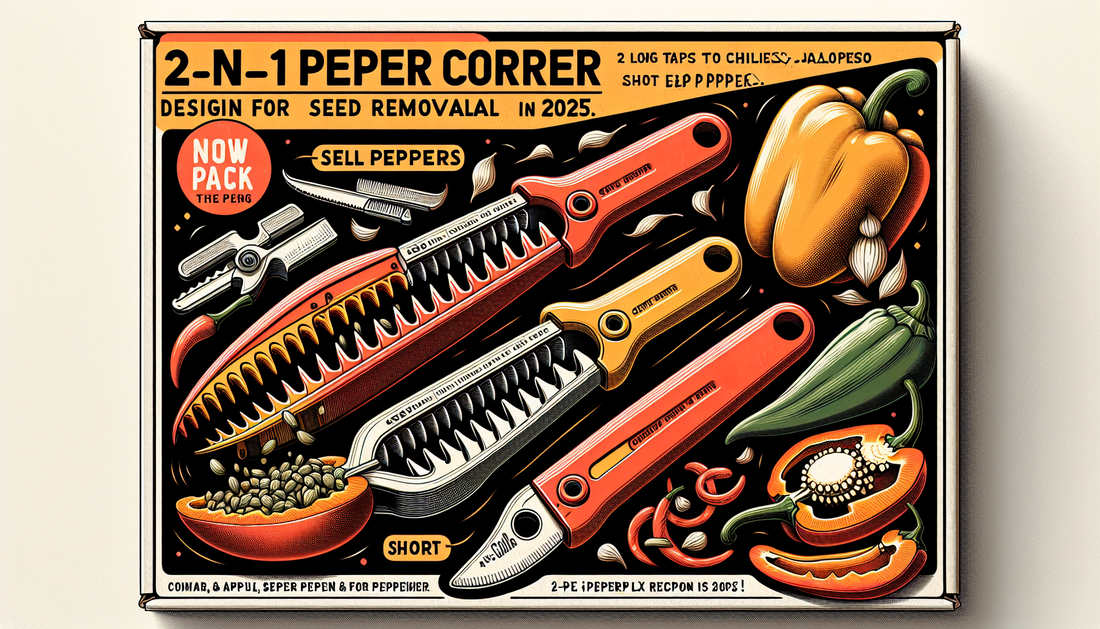 Discover the best pepper corer tools to simplify y