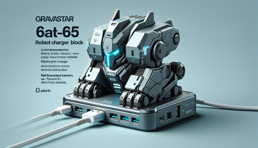 Discover the GravaStar Alpha65 Robot Fast Charger—