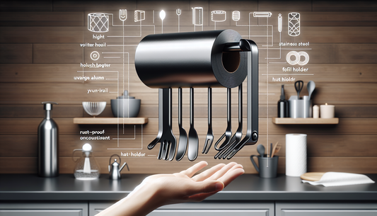 Upgrade your kitchen with a stylish matte black pa