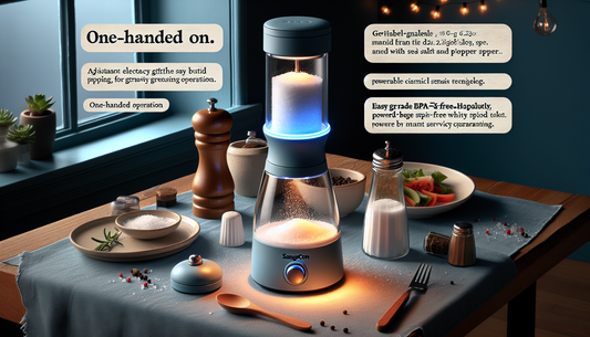 Discover how the Sangcon Electric Salt and Pepper 