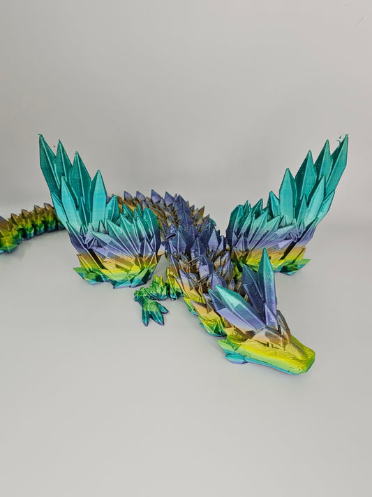 Rainbow Crystal Dragon