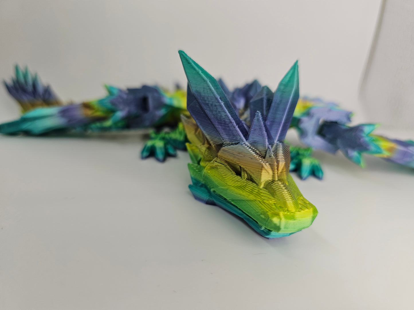 Rainbow Crystal Dragon