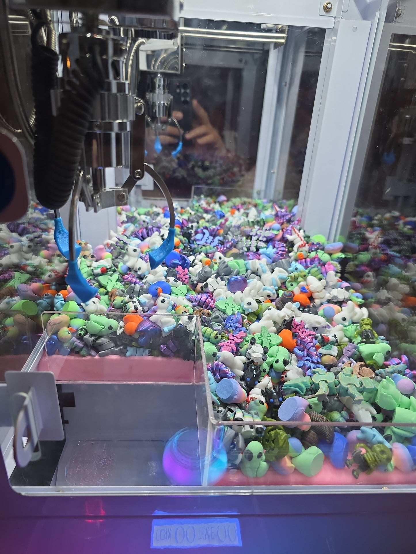 Birthday Party Claw Machine Rental – Fully Loaded with 3D Prizes