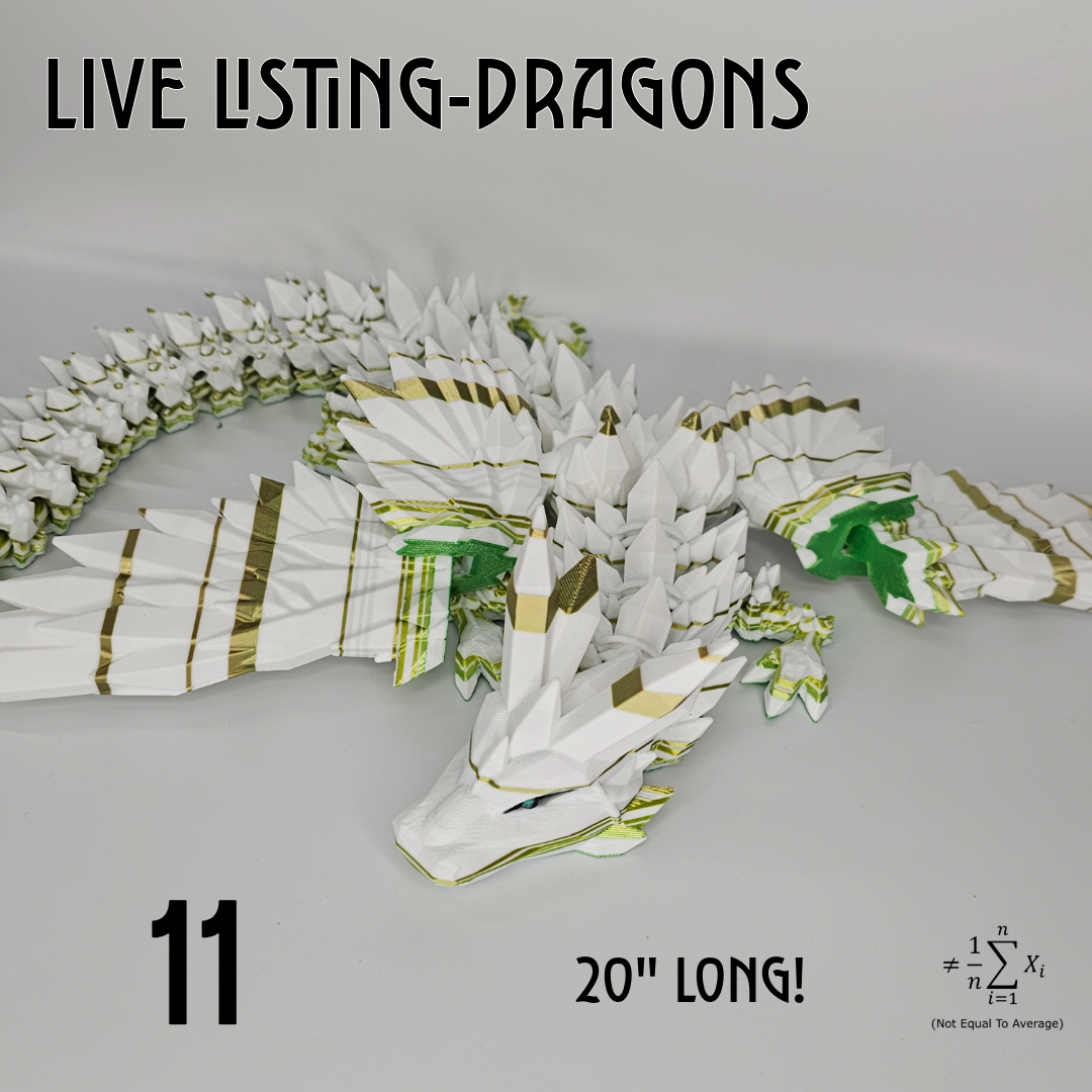 Live Listing - Dragons