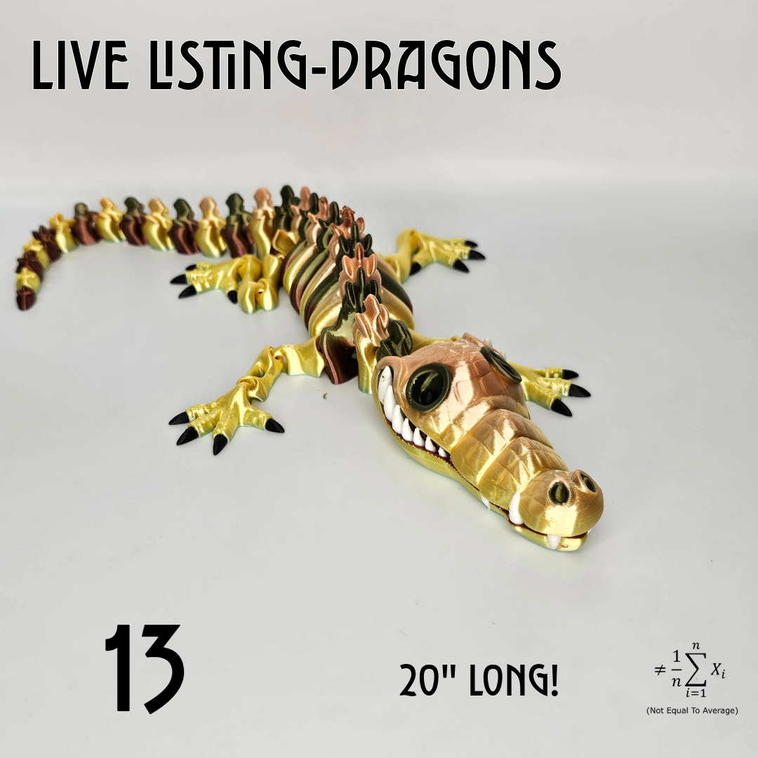 Live Listing - Dragons