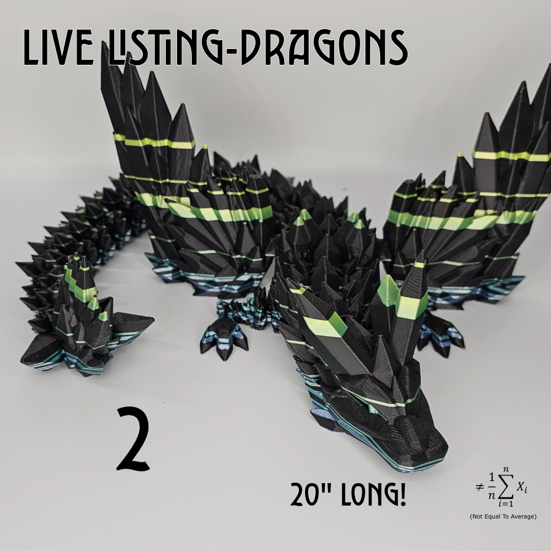 Live Listing - Dragons