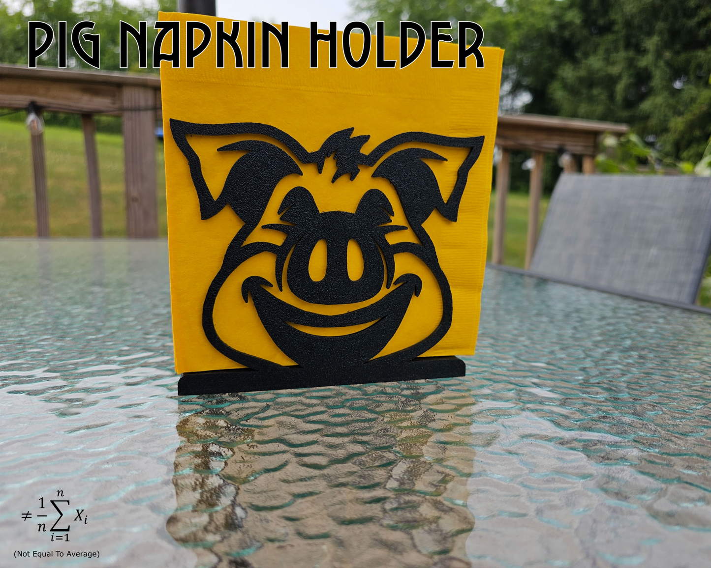 Pig Napkin Holder