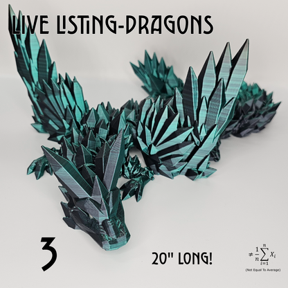 Live Listing - Dragons