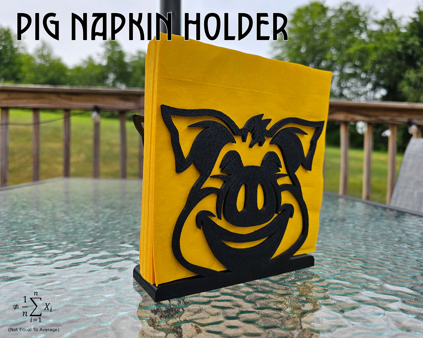 Pig Napkin Holder