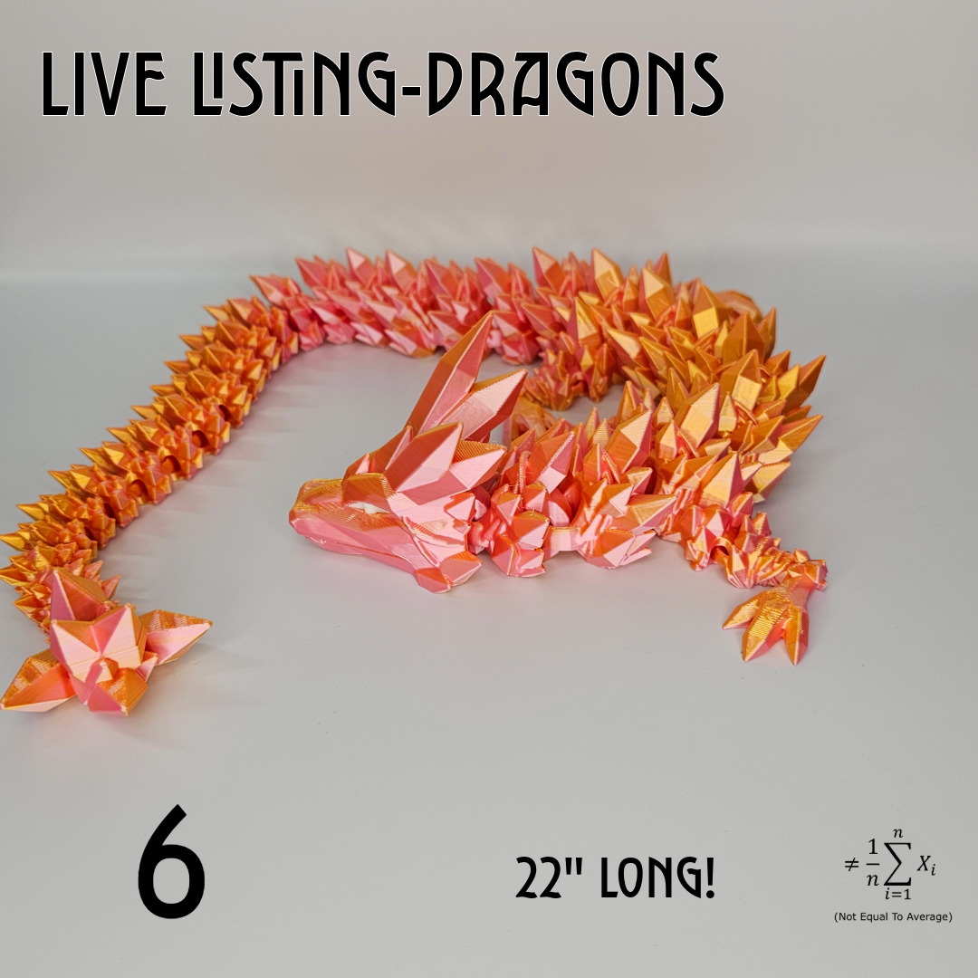 Live Listing - Dragons