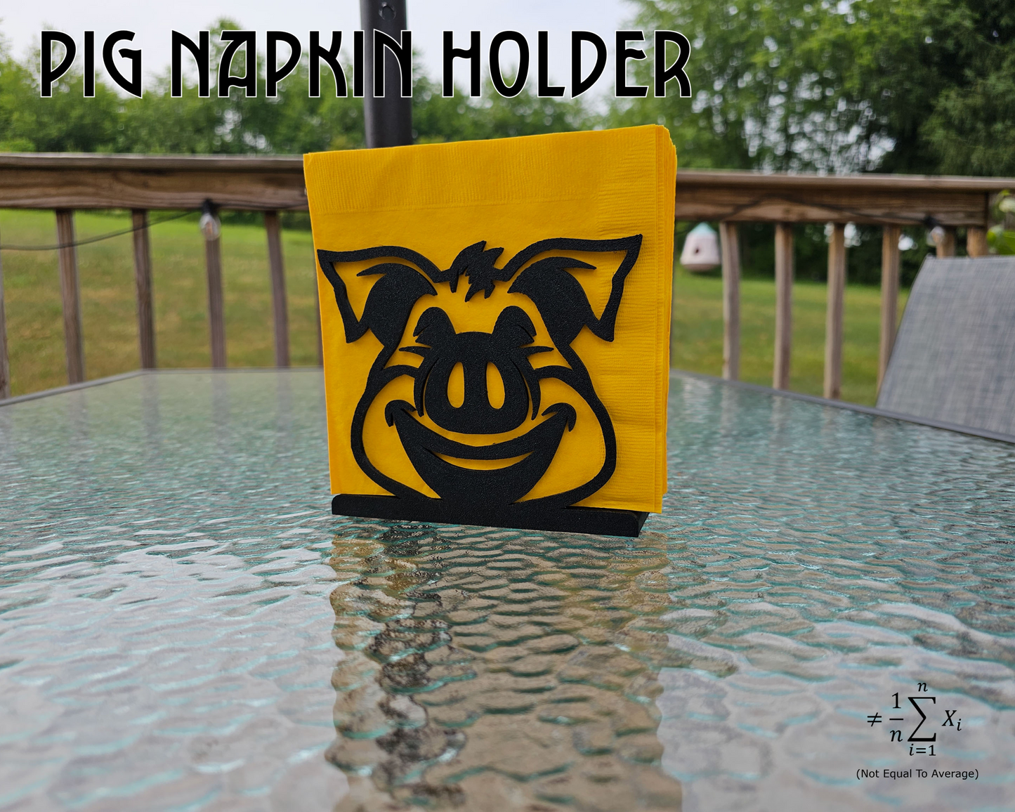 Pig Napkin Holder