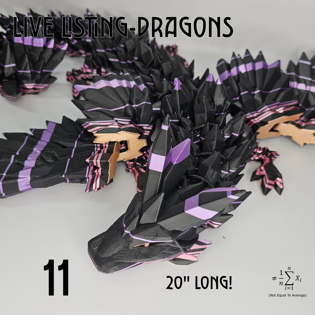 Live Listing - Dragons