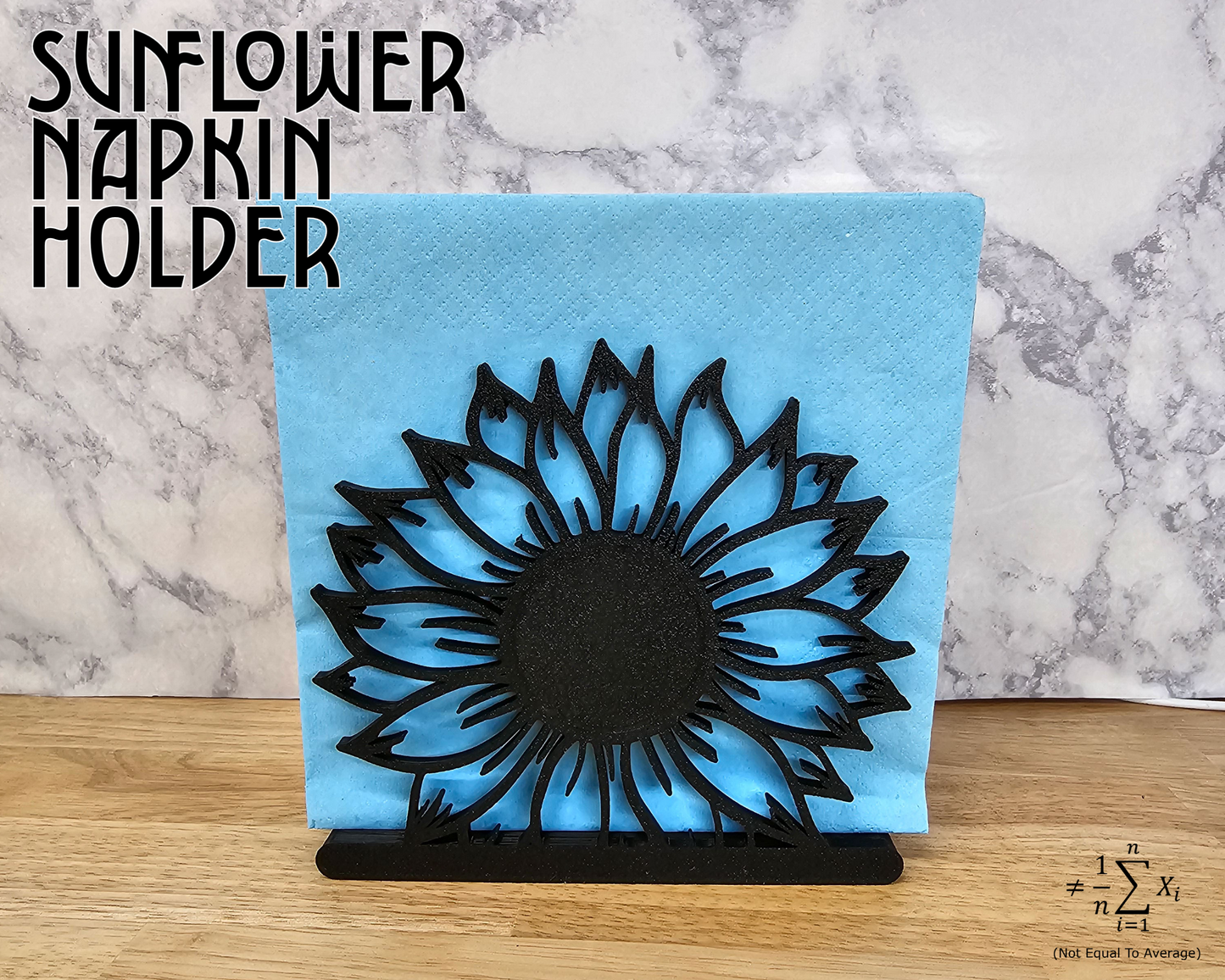 Sunflower 2025 napkin holder