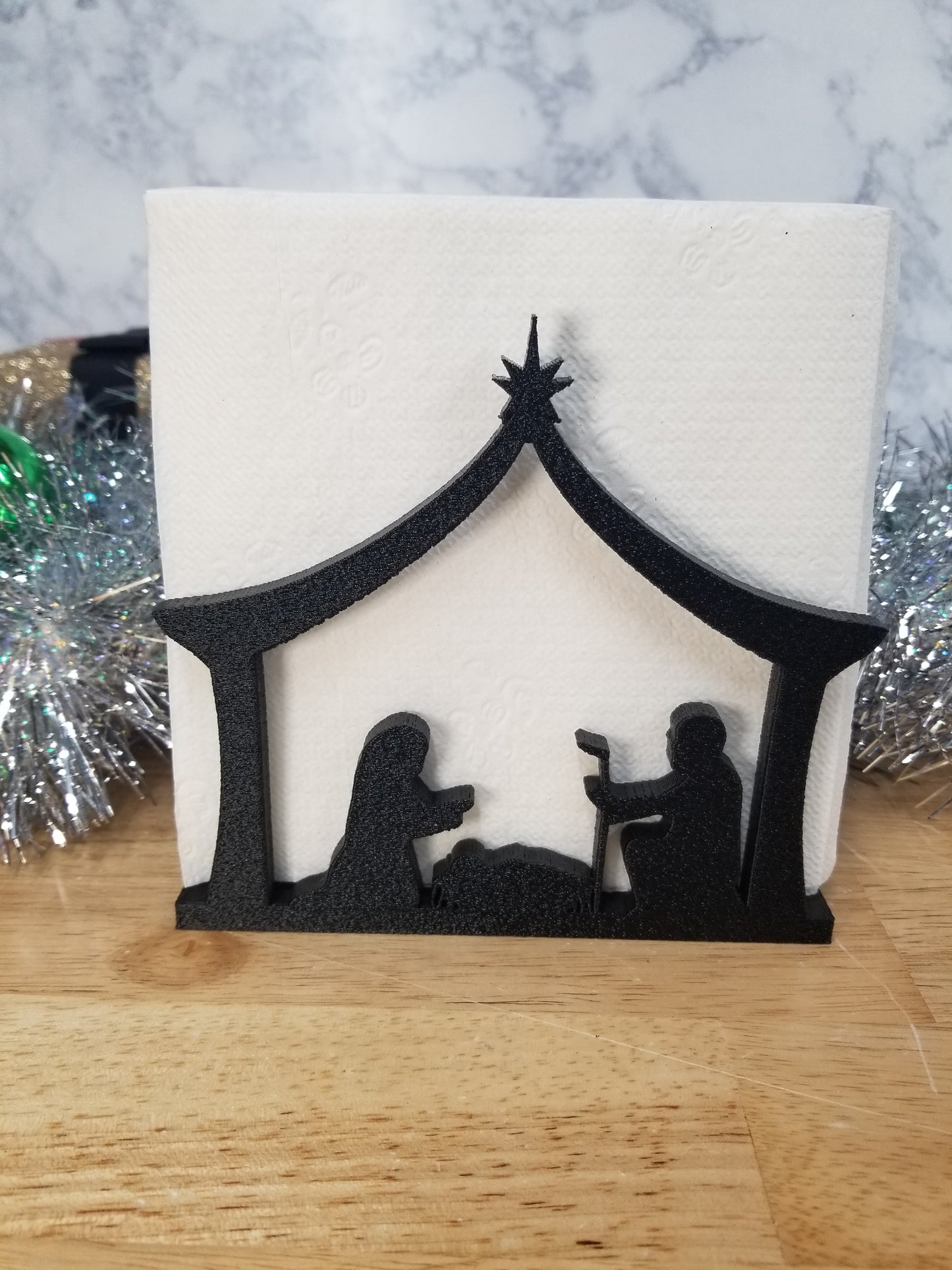 Nativity Napkin Holder Christmas Winter Fall