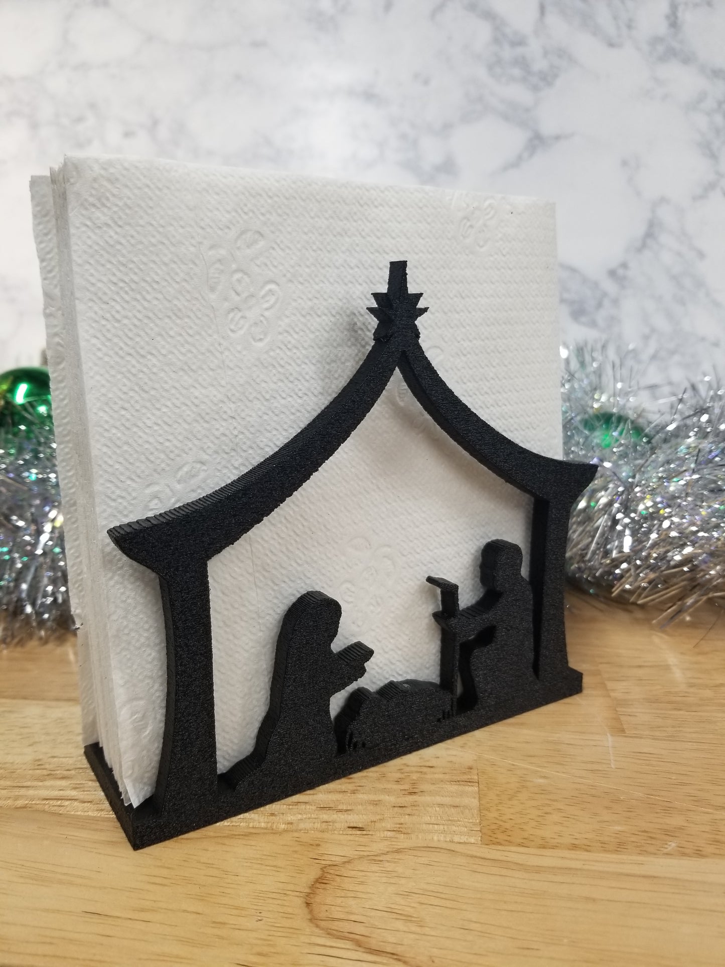 Nativity Napkin Holder Christmas Winter Fall