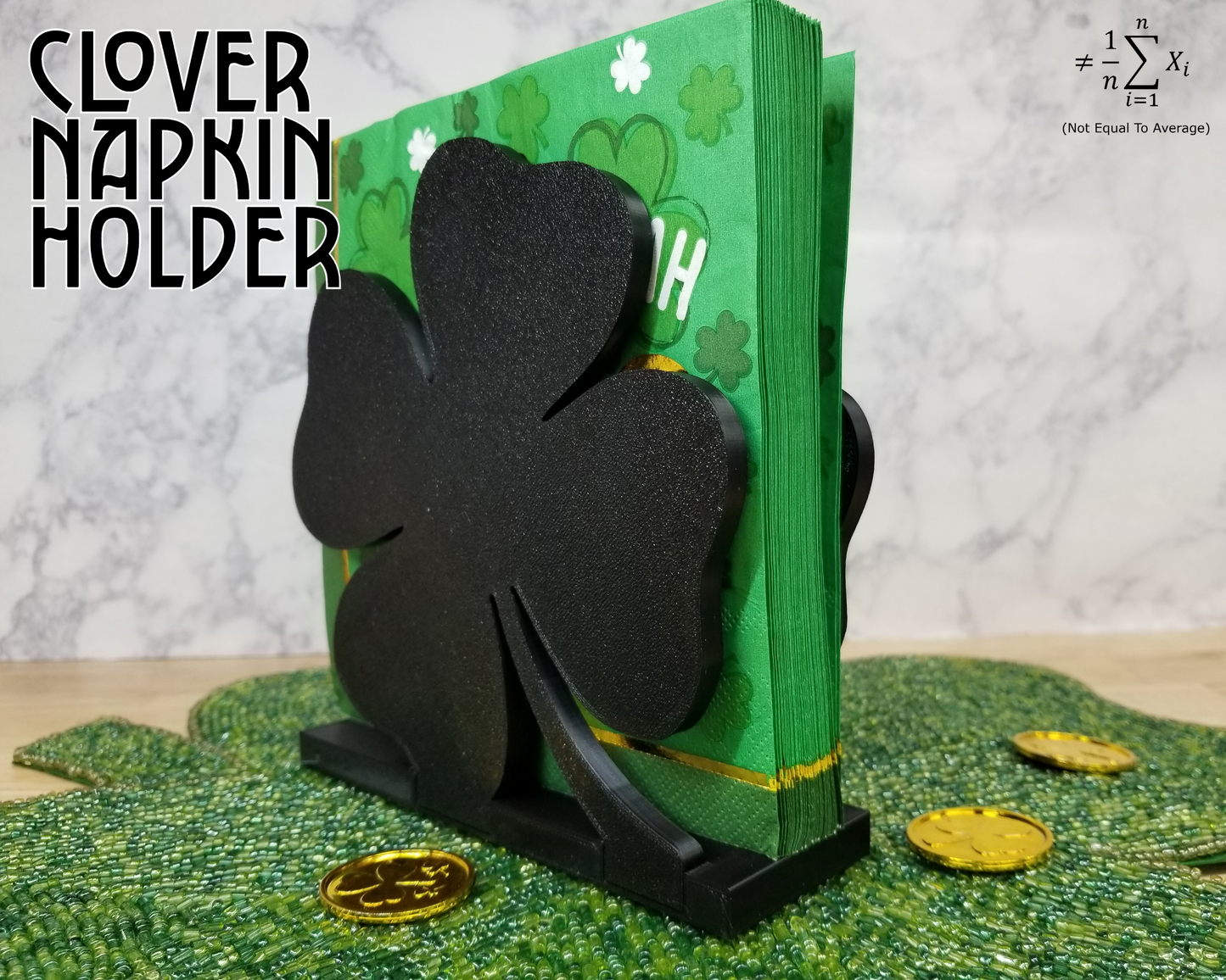 Clover Luck Napkin Holder