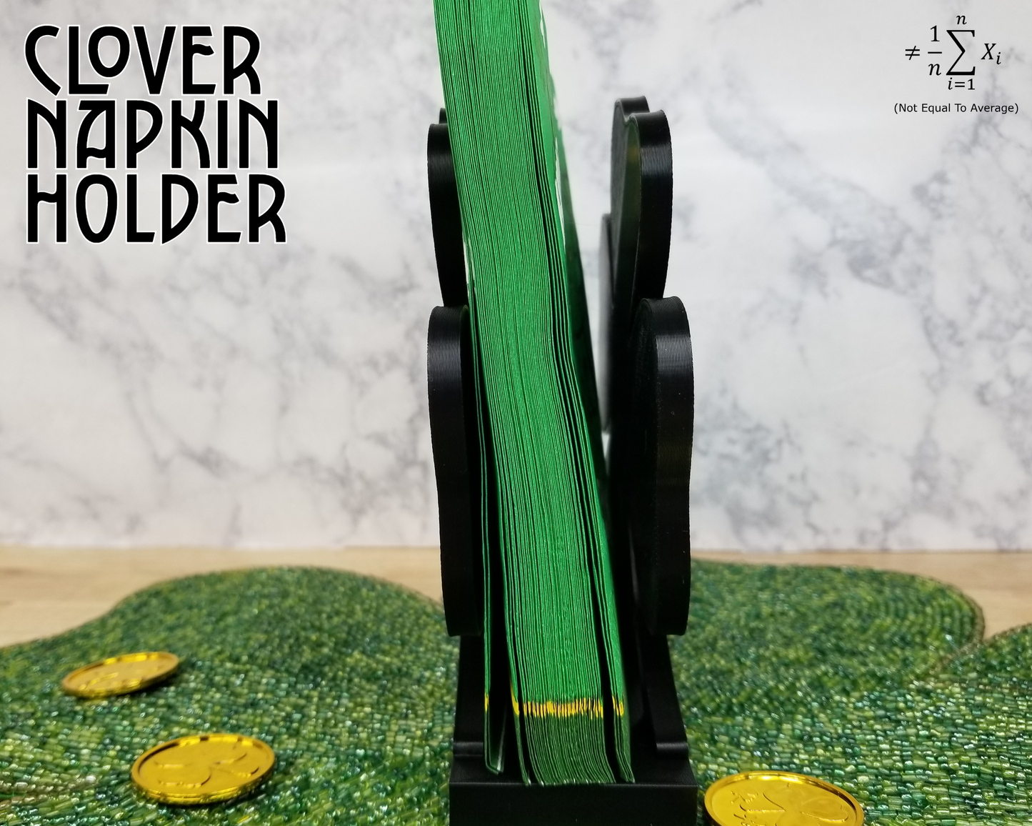 Clover Luck Napkin Holder