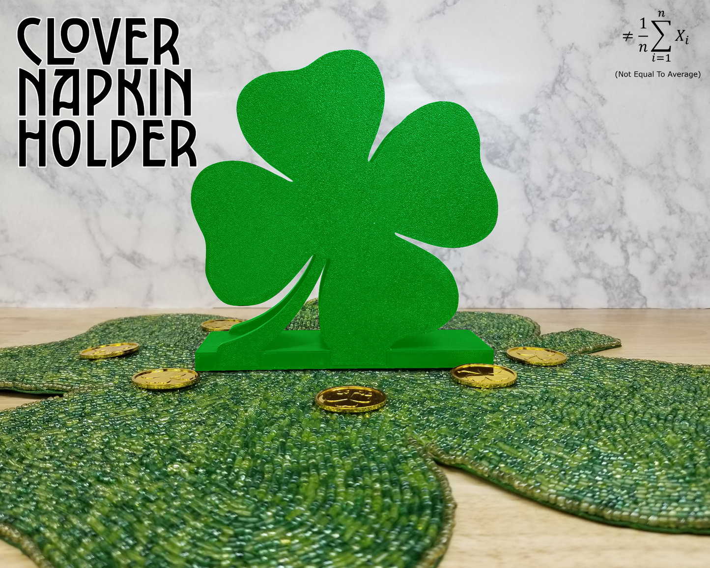 Clover Luck Napkin Holder