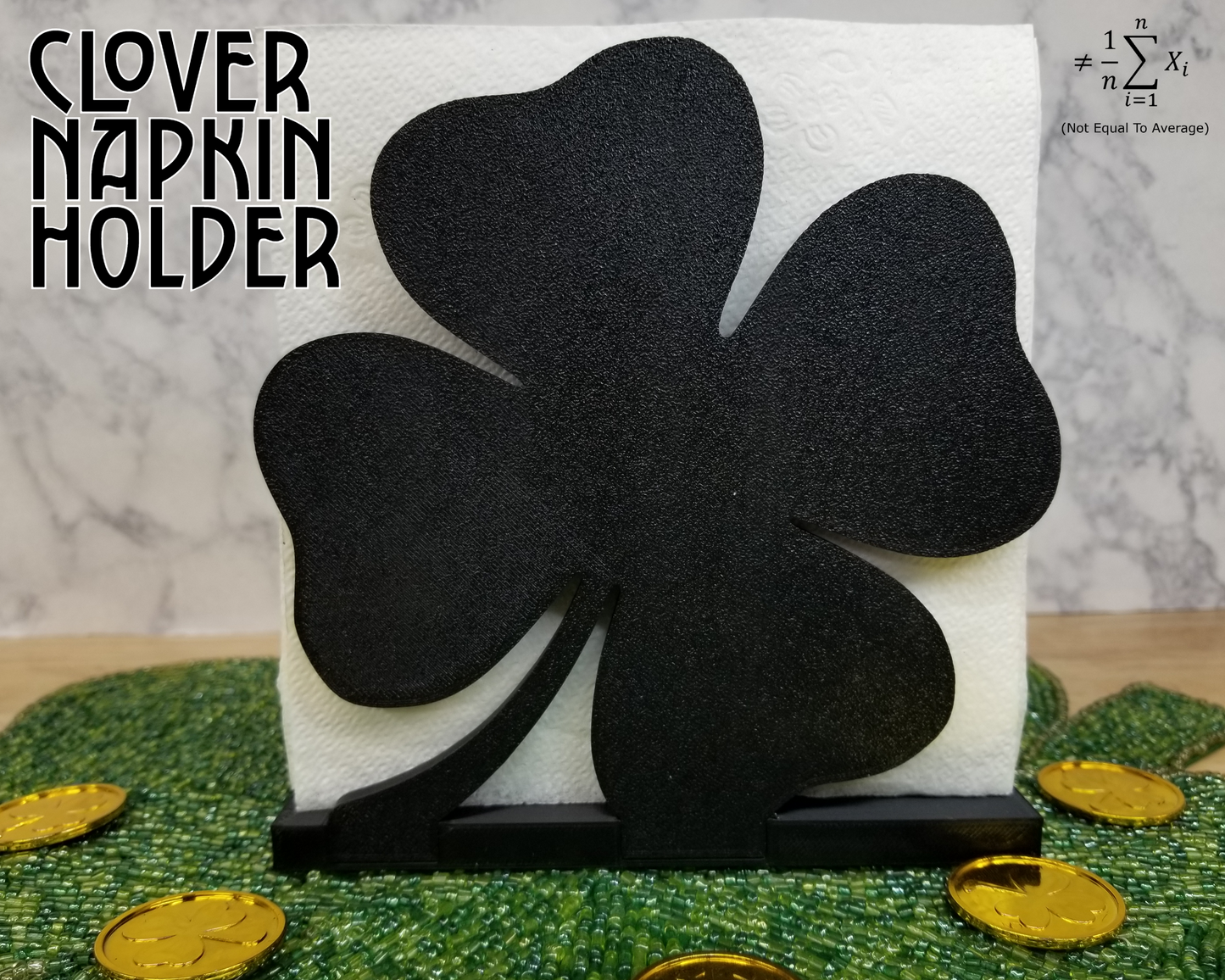 Clover Luck Napkin Holder