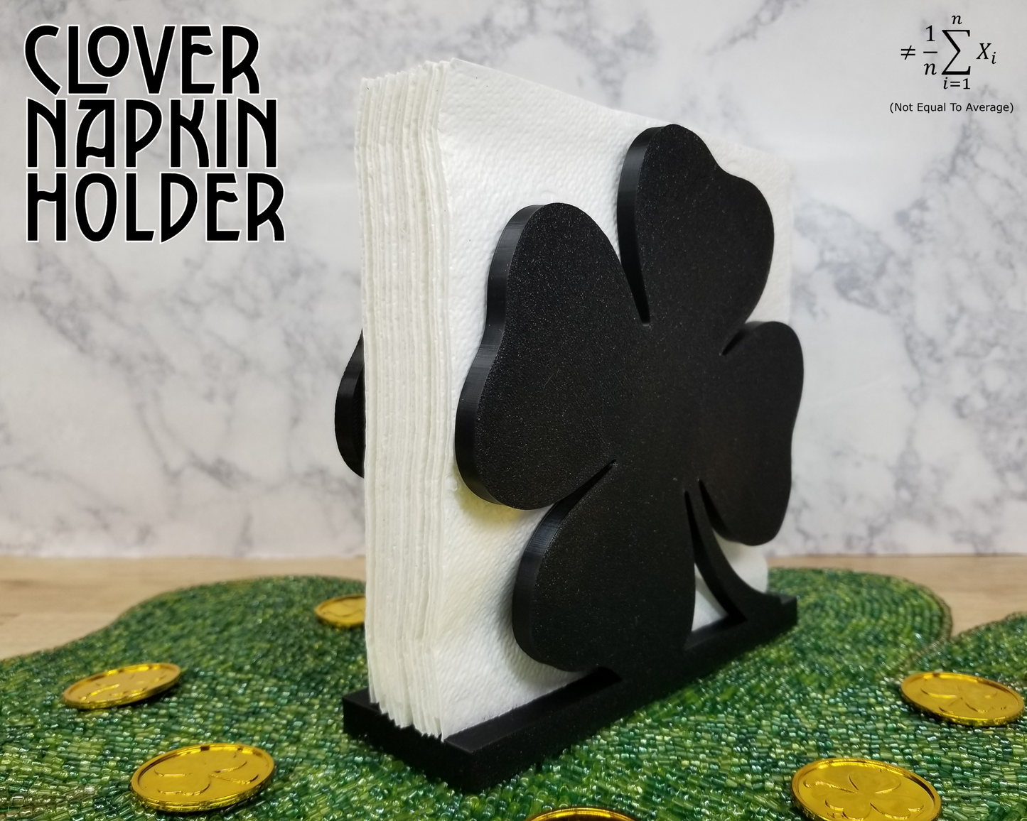 Clover Luck Napkin Holder