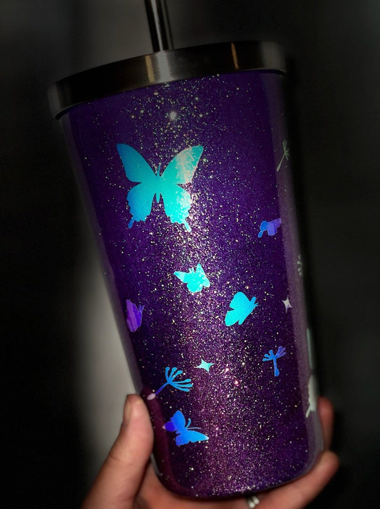 19 oz Stainless Steel Holographic Tumbler