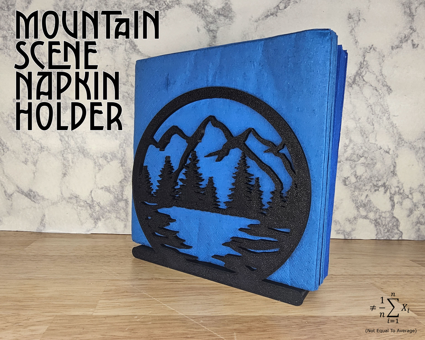 Mountain Landscape Napkin Holder