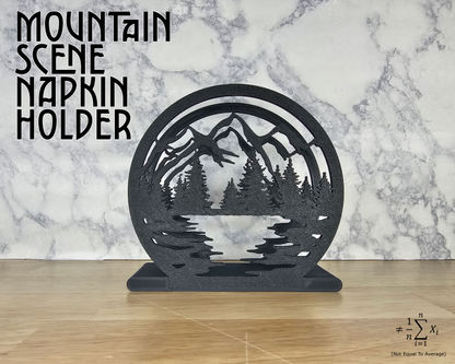 Mountain Landscape Napkin Holder