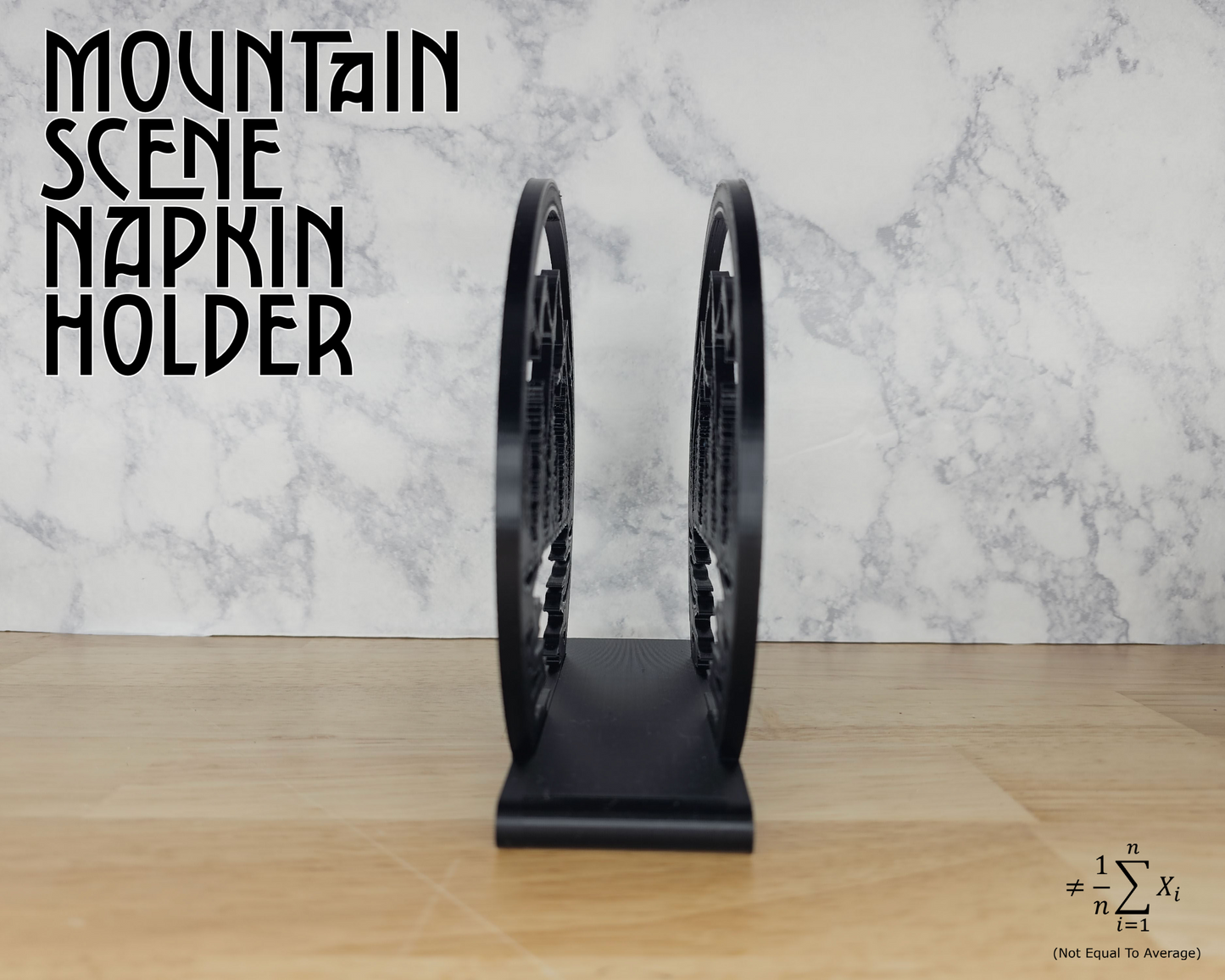 Mountain Landscape Napkin Holder