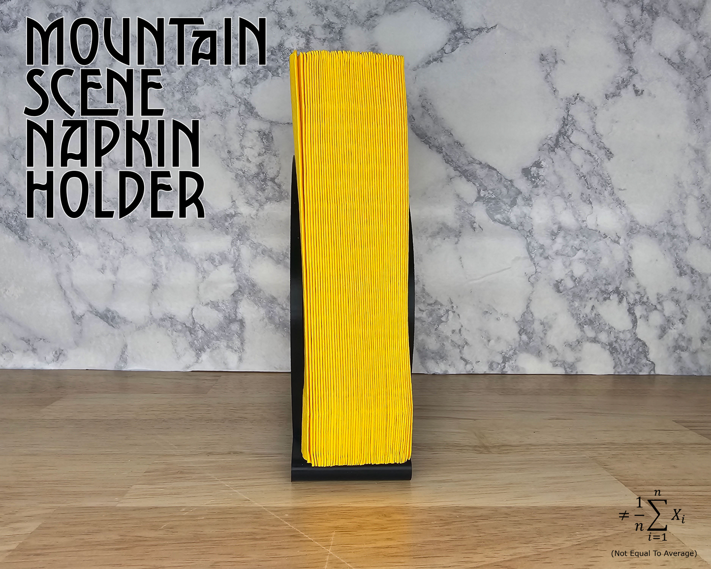 Mountain Landscape Napkin Holder