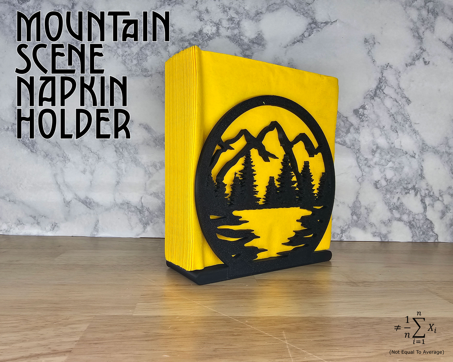 Mountain Landscape Napkin Holder