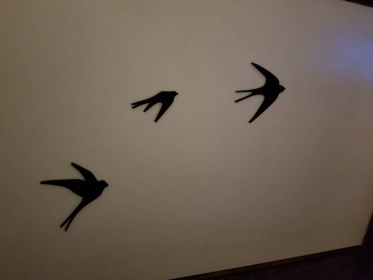 3D Wall Art: Birds